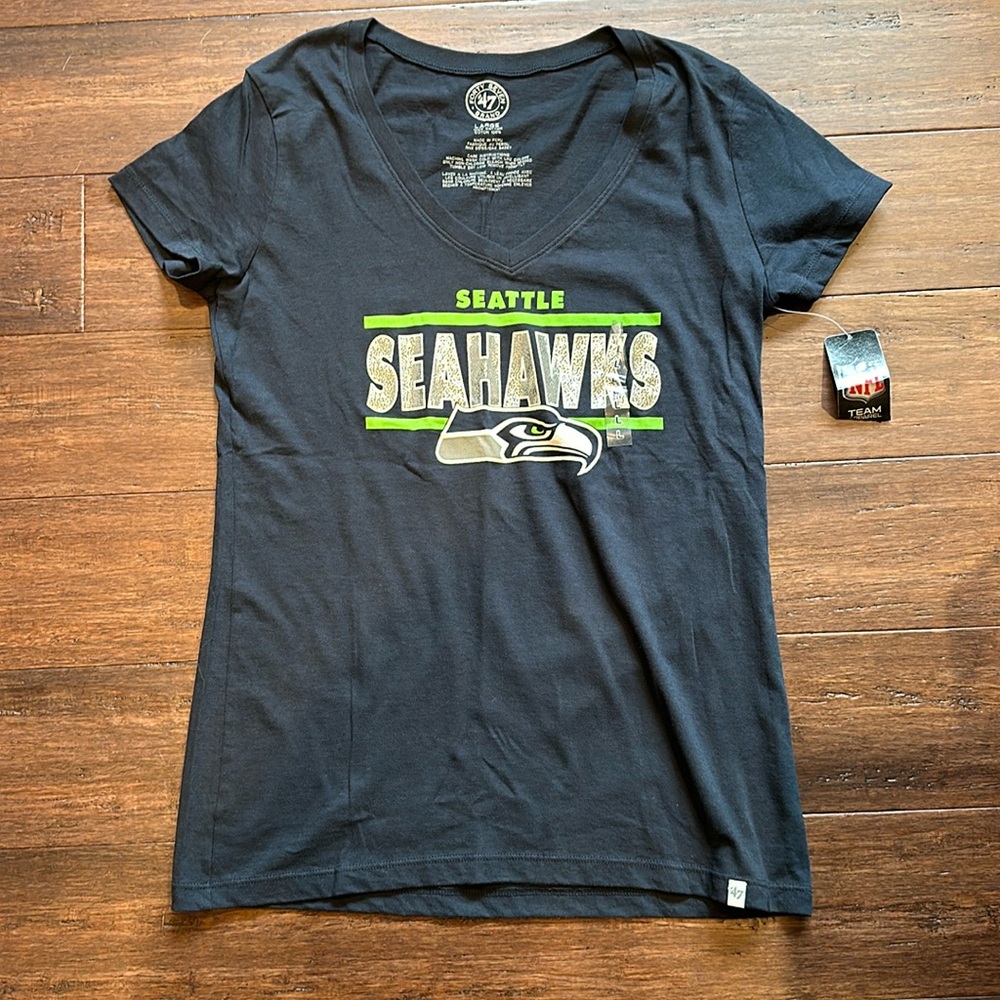 Seattle Seahawks 47 v-neck shirt